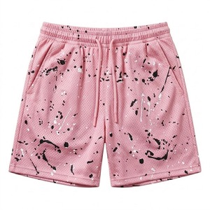 Breathable Men Basketball Mesh Shorts Oversized Casual Gym Summer Wear Shorts - Product Image 1