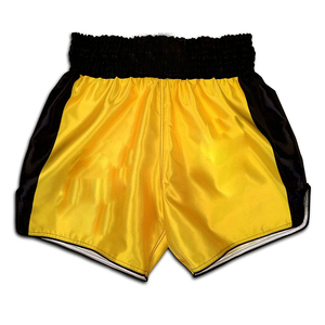 Shorts de Muay Thai MMA et de Kick Boxing en polyester imprimé par sublimation, respirants, de haute qualité, 240g, pour hommes et femmes, vente en gros personnalisée - Product Image 5