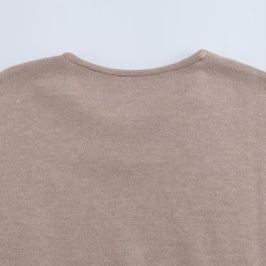 เสื้อยืดคอกลมแขนสั้น ผ้าฝ้าย 100% เป็นมิตรกับสิ่งแวดล้อม แห้งเร็ว สไตล์ลำลอง แฟชั่นทุกฤดู พร้อมโบว์ผูกด้านข้างสำหรับผู้หญิง - Product Image 4