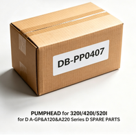 PUMPHEAD untuk 320I/420I/520I DB-PP0407 untuk Seri D A-GP&A120&A220 D SUKU CADANG
