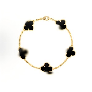 Pulsera Clásica <span class=keywords><strong>de</strong></span> Trébol <span class=keywords><strong>de</strong></span> Cuatro <span class=keywords><strong>Hojas</strong></span>, un Estilo Popular, Perfecta para Mujeres, Versátil y Apta para Pedidos Mixtos - Product Image 5