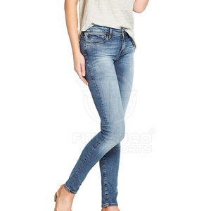 Jeans de Mezclilla Personalizados para Hombre y Mujer – Jeans Casuales de Corte Recto y Cintura Media 100% Algodón para Venta al Por Mayor - Product Image 2