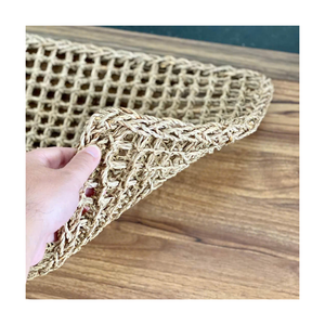 Tapis en jonc de mer tressé naturel, tissé à la main, pour la décoration intérieure de la maison, salon, chambre, cuisine. - Product Image 1
