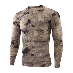 Chemise de chasse imperméable à manches courtes pour homme RealTree, imprimé animal, respirante, polyester, logo sur le devant, vêtements d'extérieur - Product Image 4