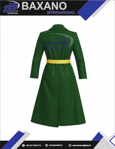 Manteau long en laine de haute qualité pour femme, prêt à être expédié, de la sororité Chi Eta Phi CEPhi, avec ceinture. - Product Image 5
