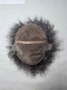 Peluca Completa de Cabello Humano 100% Natural con Cabello Rizado Indio Remy - Product Image 4