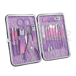 Kit de podologie à domicile de haute qualité certifié CE, 6 instruments en acier inoxydable allemand, nouvelle arrivée, ensemble de manucure et pédicure, étui en cuir - Product Image 4