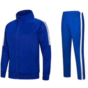 Survêtement Homme Rayé en Polyester à Manches Longues avec Fermeture Éclair, Coupe Droite, Idéal pour le Sport et l'Entraînement, Collection Printemps – Meilleure Vente - Product Image 4