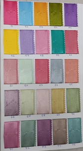 Tissu en polyester satiné uni, largeur 44, 20 mètres, idéal pour les robes de fantaisie, les kurtis, les saris, tissu brillant et lisse pour les tenues traditionnelles - Product Image 1