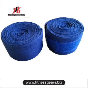 JUST FITNESS GEARS - Vendas para Manos Personalizadas de Poliéster, Unisex, Transpirables, Duraderas, con Cierre de Tirón, Protección Básica para Fisicoculturismo - Product Image 4