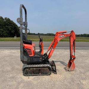 รถขุดขนาดเล็ก Kubota K008-3 เครื่องยนต์ดีเซล แบบตีนตะขาบ สำหรับงานก่อสร้างในฟาร์ม - Product Image 4