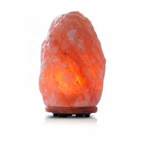 Lámpara Purificadora de Aire de Sal del Himalaya de 4-6 kg, Diseño de Cristal de Roca Natural Tallado, Modelo SE-1032 de Pack-Sian Enterprises, Personalizable - Product Image 1