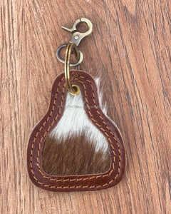 Nouveau porte-clés en cuir de vachette de conception de vente chaude porte-clés en cuir véritable porte-clés élégants porte-clés de haute qualité de forme Unique - Product Image 5