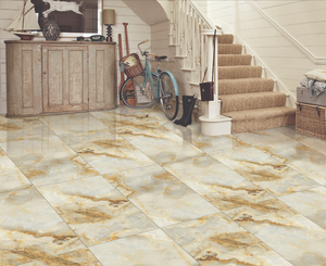 กระเบื้องปูพื้นและผนังเคลือบด้าน Cresto Gold Porcelain รุ่น Modern Matte สำหรับตกแต่งภายในบ้าน โรงแรม สำนักงาน ขนาด 60x120 ซม. หนา 8.5 มม. - Product Image 1