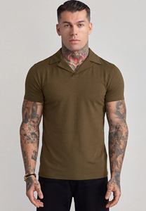 Camiseta Casual para Hombre 2025, Cómoda, Estilo Urbano, Tipo Polo, en Color Sólido, Tejido de Punto - Product Image 2