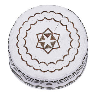 Chapeau de prière musulman pour homme, fait main, ethnique, respirant, de haute qualité, couleurs et tailles personnalisables, toutes saisons, vente en gros, best-seller - Product Image 2