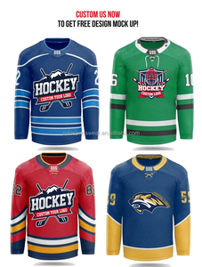 Vente en gros de sweats à capuche personnalisés à manches longues en polaire pour le hockey sur glace, tissu polyester, sublimation, sweats à capuche pour le hockey sur glace, uniforme de hockey, 280g - Product Image 5