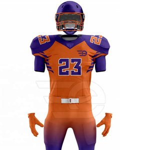 Uniforme de football américain léger pour joueur, maillot d'équipe à manches courtes, vêtements de sport personnalisés pour l'entraînement, vêtements de performance pour hommes - Product Image 4