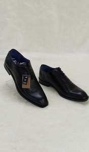 Zapatos Formales de Negocios para Hombre, de Piel Genuina, con Cordones, Punta en Pico, Impermeables y Antideslizantes - Product Image 2