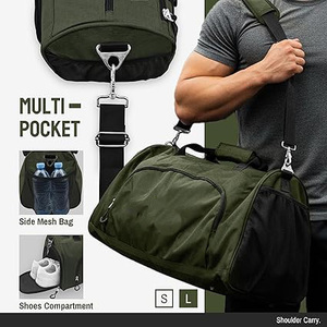 Bolsa Deportiva de Gimnasio de Primera Calidad, Bolsa de Viaje, Material Resistente, Gran Capacidad para Entrenamiento y Ejercicio - Product Image 2