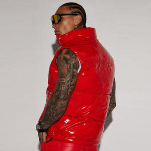 Best Quality Customize Padding Bubble Quilted Sleeveless <b>Vest</b> Custom Waistcoat Water-Resistant Warm Winter <b>Puffer</b> <b>Vest</b> for Men - Product Image 2