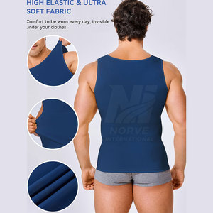 Premium Elastic Performance Tank Moisture Control Workout Activewear Sleeveless <b>Compression</b> <b>Shirt</b> - Product Image 2