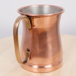 Taza de Agua de Cobre Hecha a Mano con Textura Martillada para una Hidratación Diaria Saludable, para la Cocina, la Mesa del Comedor y el Uso Diario - Product Image 4