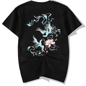 Camiseta de Verano para Hombre, Cuello Redondo, Manga Corta, 100% Algodón, Tejido Canvas, Transpirable, Ecológica, Secado Rápido, Corte Regular, Color Sólido - Product Image 4