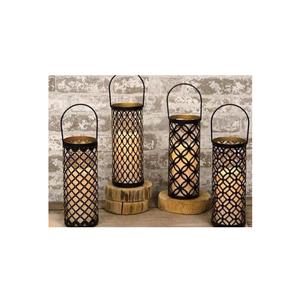 Porte-bougie au design unique, conçu pour apporter une lueur ambiante chaleureuse, rehaussant la décoration festive et les maisons paisibles. - Product Image 4