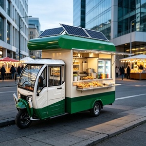 Chariot de restauration professionnel pour shawarma avec grill vertical et station de sauce à l'<span class=keywords><strong>ail</strong></span> pour la cuisine du Moyen-Orient - Product Image 6