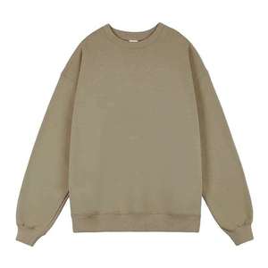 Sweat-shirts surdimensionnés personnalisés en gros, fabricant OEM, fournisseur, coton molletonné, col rond, marque privée, production en vrac - Product Image 2