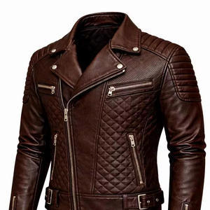 CLOVIX SPORTS Men Leather <b>Jacket</b> Custom Made High Quality Make Your Own Design Wholesale - Product Image 1