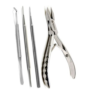 Podiatry Basic <b>Nail</b> Surgery Instruments Kit Toenail Removal Lifter <b>Nail</b> Care <b>Set</b> - Product Image 1