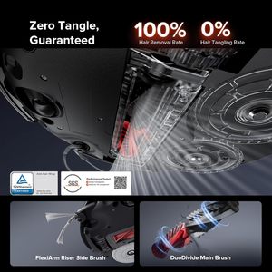 TOUT NOUVEAU Aspirateur robot et serpillière Roborock Saros 10R, aspiration de 22 000 <span class=keywords><strong>Pa</strong></span>, ultra fin, technologie FlexiArm Riser pour tapis et sols - Product Image 3