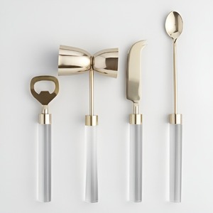 Juego de Herramientas de Bar de Metal Moderno y Ecológico con Acabado Elegante para una Preparación de Bebidas con Estilo, que Ofrece Gran Fiabilidad y Practicidad Diaria - Product Image 1