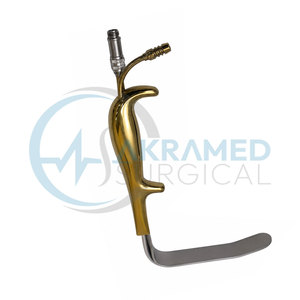 Retractor de Aumento de Senos Ferreira Premium con Luz de Fibra Óptica LED, Instrumento de Cirugía Plástica de Acero Inoxidable, Instrumento con Certificación CE - Product Image 4