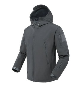 Chaqueta de Lona Impermeable, Cortavientos, con Capucha, Ligera y Cálida, para Deportes de Invierno, Diseño 2026, para Hombre - Product Image 6