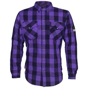 Camisa de Franela para Motociclistas con Protección CE, Producción OEM a Granel, Marca Privada, Exportación - Product Image 1