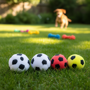 Pelota de Fútbol Tommy de 6cm, Juguete Suave para Perros - Product Image 3