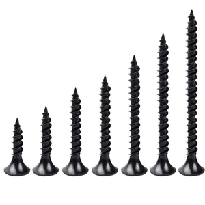 Tornillos de Acero al Carbono Negro Métricos ISO para Madera y Paneles de Yeso - Product Image 2