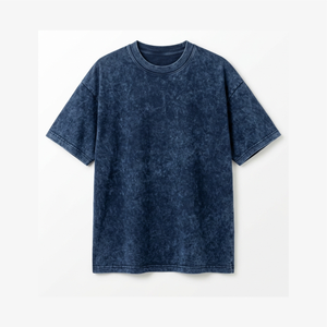 Camiseta Oversize para Hombre con Lavado Ácido, Estampado Serigrafiado a Base de Agua, Algodón Suave, Estilo Casual, Hecha en Pakistán - Product Image 1