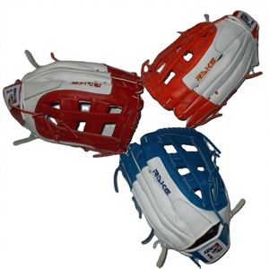 For Different Colors OEM Wholesale Cowhide Youth Leather <b>Baseball</b> Gloves Customized Logo Maple <b>Bat</b> Durable Right-Left - Product Image 1