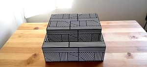 ILAHI's Bone Inlay <b>Drawer</b> Modern Design Agate Detailing <b>Storage</b> Portable Home Furniture - Product Image 2