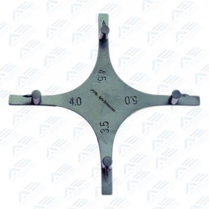 Posicionador de Instrumentos Dentales, Calibrador Boone, Calibrador de Altura Dental de Acero Inoxidable de Alta Calidad, Equipos Dentales - Product Image 4