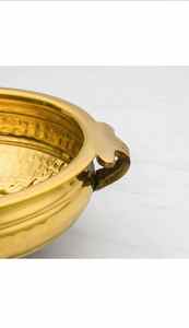 Bol de service Bold Blossom, bol en laiton de haute qualité à prix raisonnable pour la maison, bol de la meilleure qualité BoldBlossom - Product Image 4