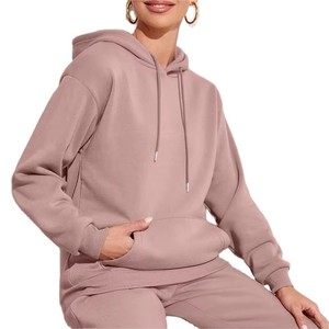 Sudaderas de Mujer de Primera Calidad, Precio Económico, Duraderas, Transpirables, Antiarrugas, Personalizadas, Lisas, con Hombros Caídos, Ecológicas - Product Image 3