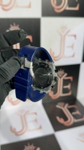 Montre numérique de luxe pour homme, mouvement Ronda, acier inoxydable 316L, verre lumineux, bracelet en acier inoxydable, aiguilles analogiques - Product Image 5