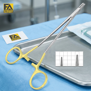 SENNING PORTE-AIGUILLES (Schwed. Modèle) TC Carbure de Tungstène Ryder Vasculaire 15cm Porte-Aiguille Chirurgical en Acier Inoxydable - Product Image 2