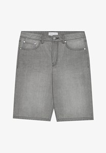 CONX Pantalones Cortos de Mezclilla para Hombre, 100% Algodón, Transpirables, de Cintura Media, Rotos, Rectos, Última Moda, Estilo Urbano, Lavado Claro - Product Image 5