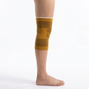 Genouillères de sport personnalisées en nylon et coton respirant, genouillères de compression pour le basketball, protection professionnelle unisexe - Product Image 5